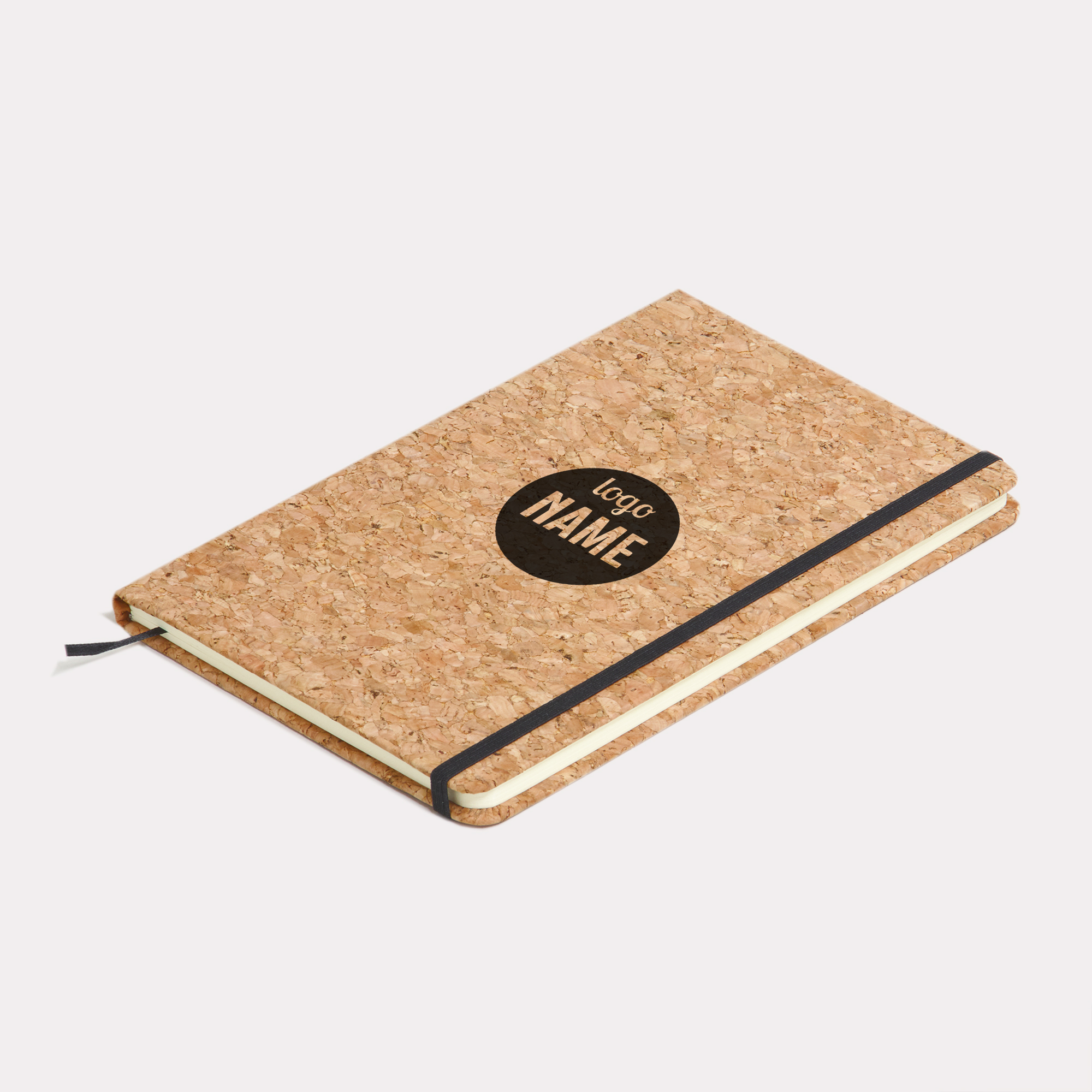 Impression carnet de notes en liège personnalisée