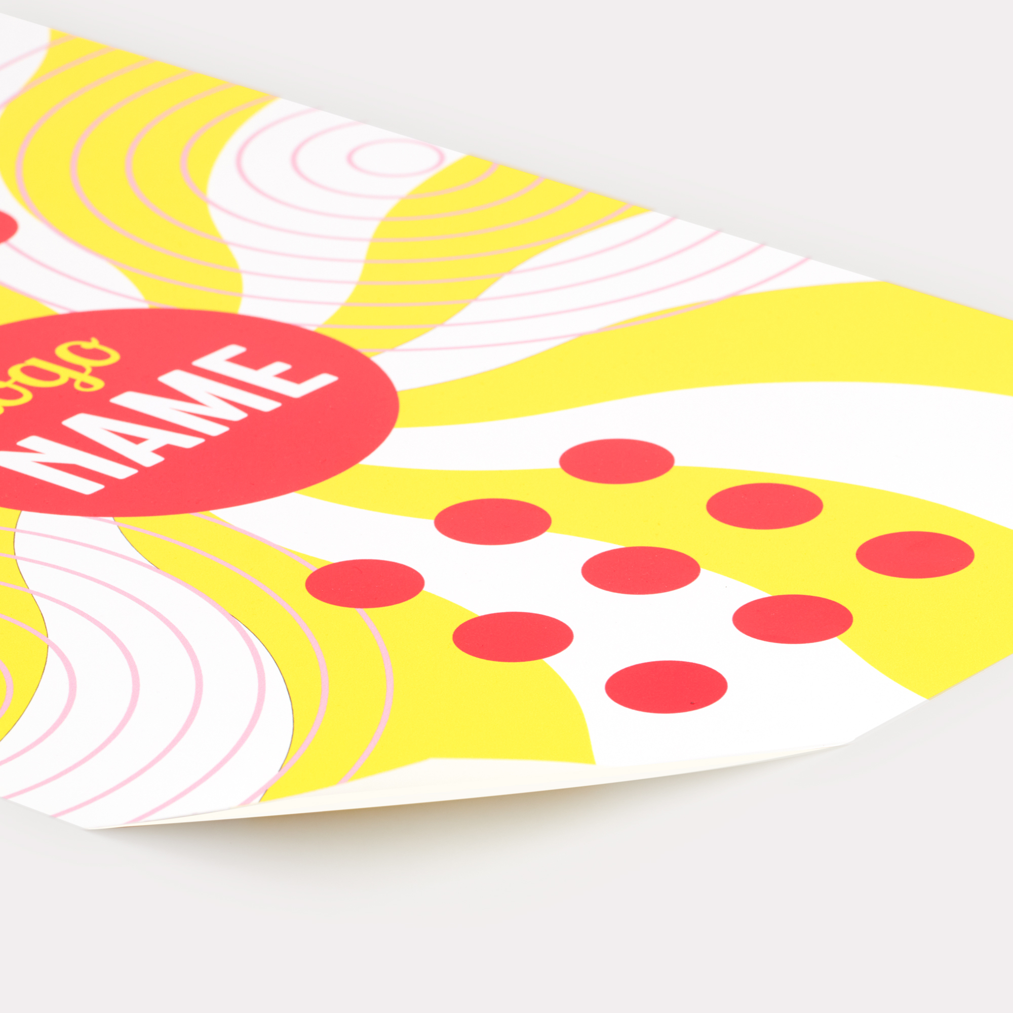 Affiche pour stop-trottoir: impression sur mesure