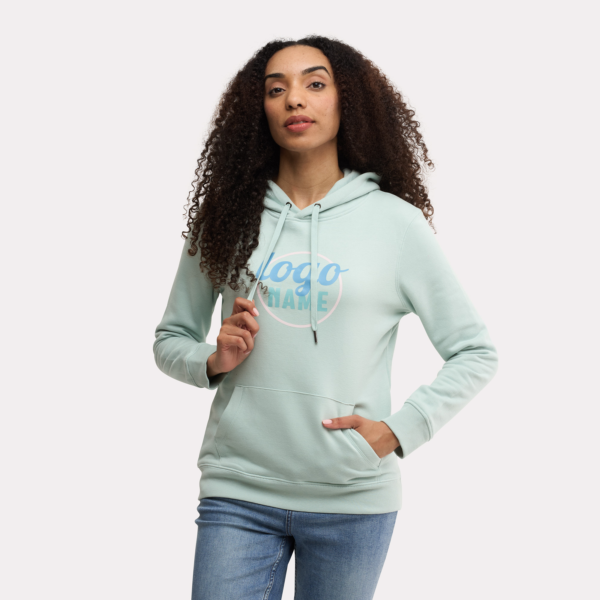 B&C King hoodie avec votre logo – Sweat personnalisé entreprise