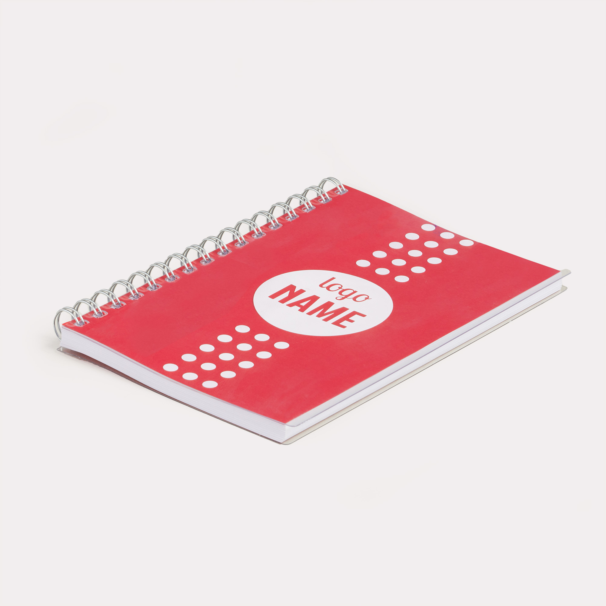 Carnet avec couverture en RPET personnalisable