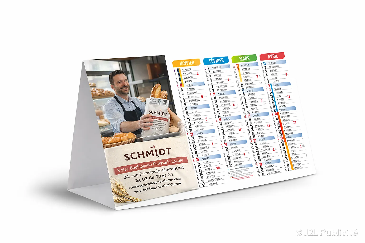 Calendriers personnalisés 2027