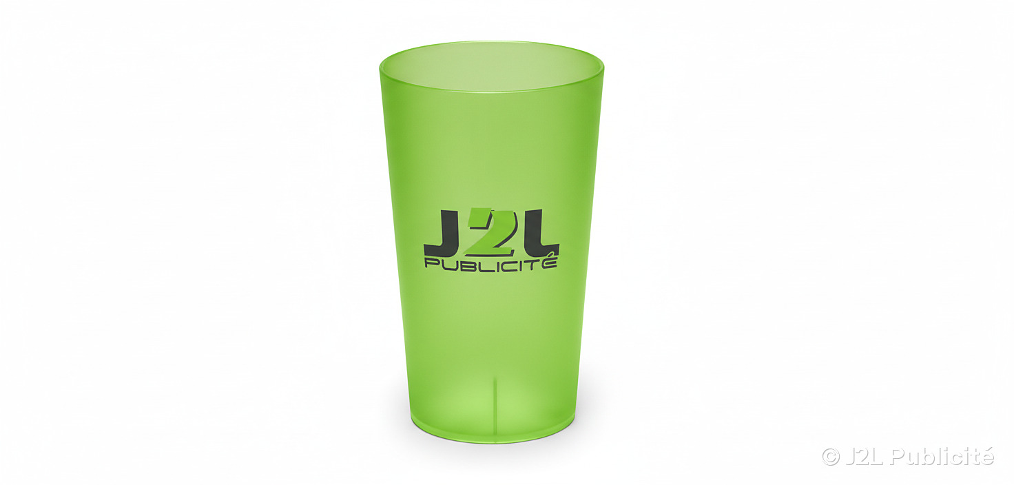 Gobelet personnalisé 18cl – écocup publicitaire entreprise