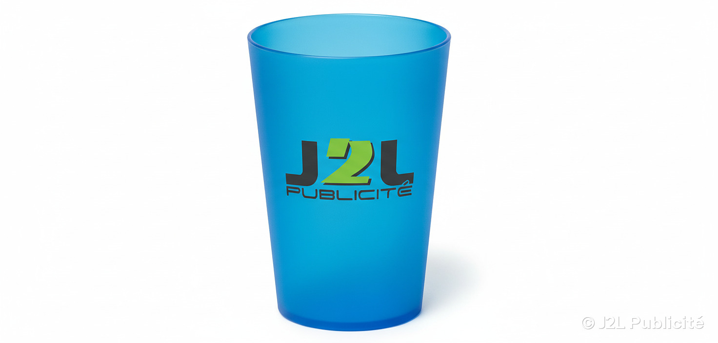 Gobelet réutilisable avec logo 28cl – gobelet promotionnel