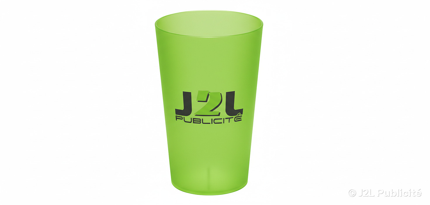 Gobelet réutilisable personnalisé 33 cl – référence ECO300