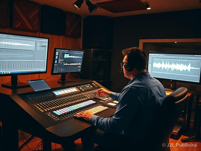 Studio de production audio professionnel