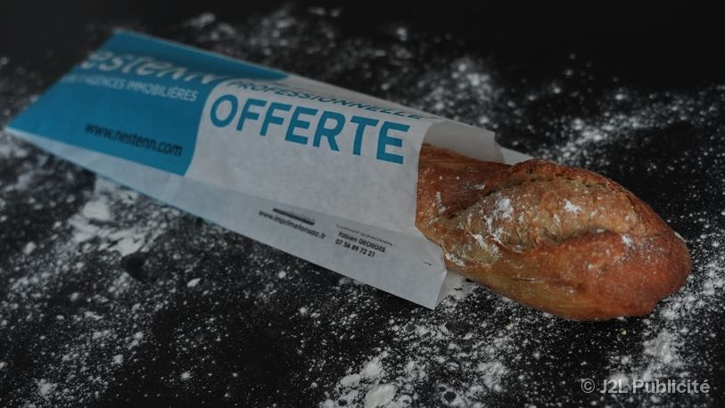 Emballages alimentaires personnalisés personnalisé avec logo – produit publicitaire J2L Publicité
