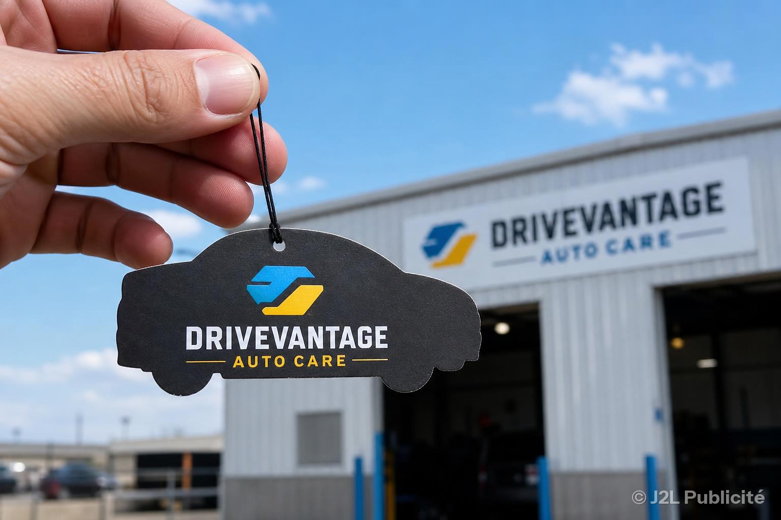 Désodorisants voiture personnalisés publicitaires avec logo entreprise – désodorisants auto sur-mesure