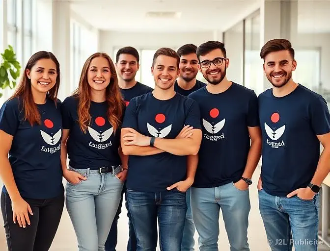 Tee-shirts personnalisés - textile publicitaire personnalisé