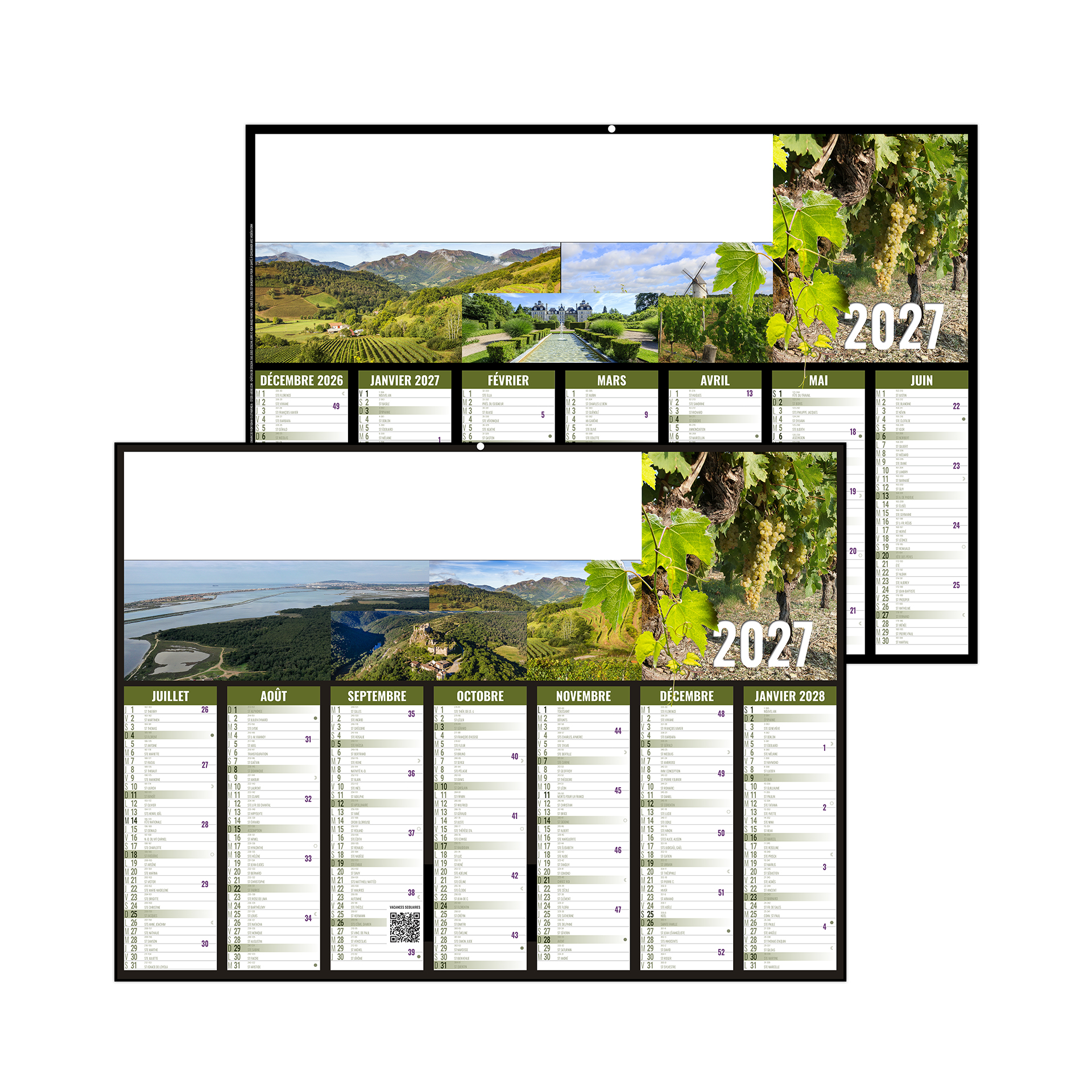 Aymeric 2027 — calendrier 2027 personnalisé