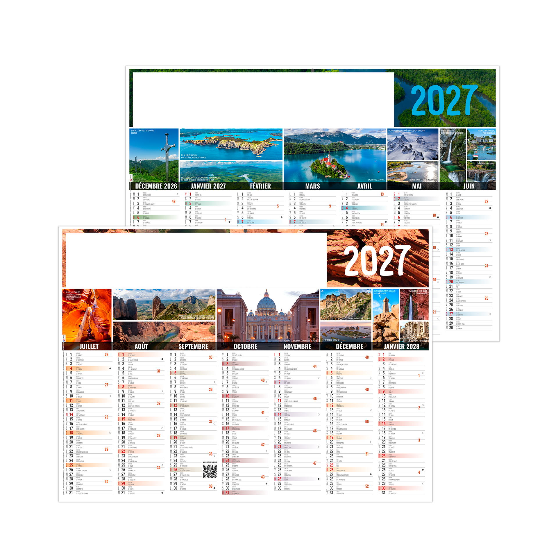 Barnabé 2027 — calendrier 2027 personnalisé