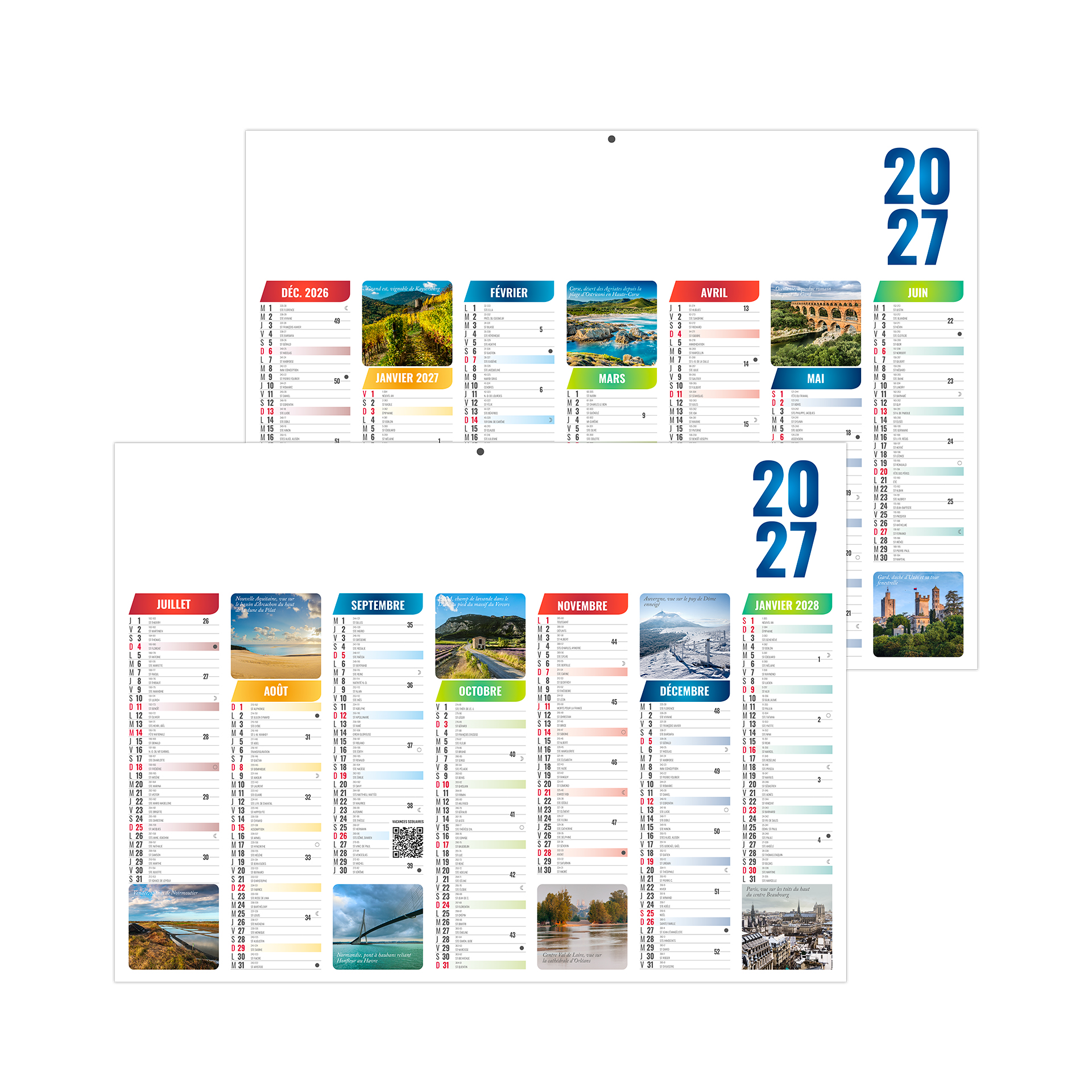 Émilien 2027 — calendrier 2027 personnalisé