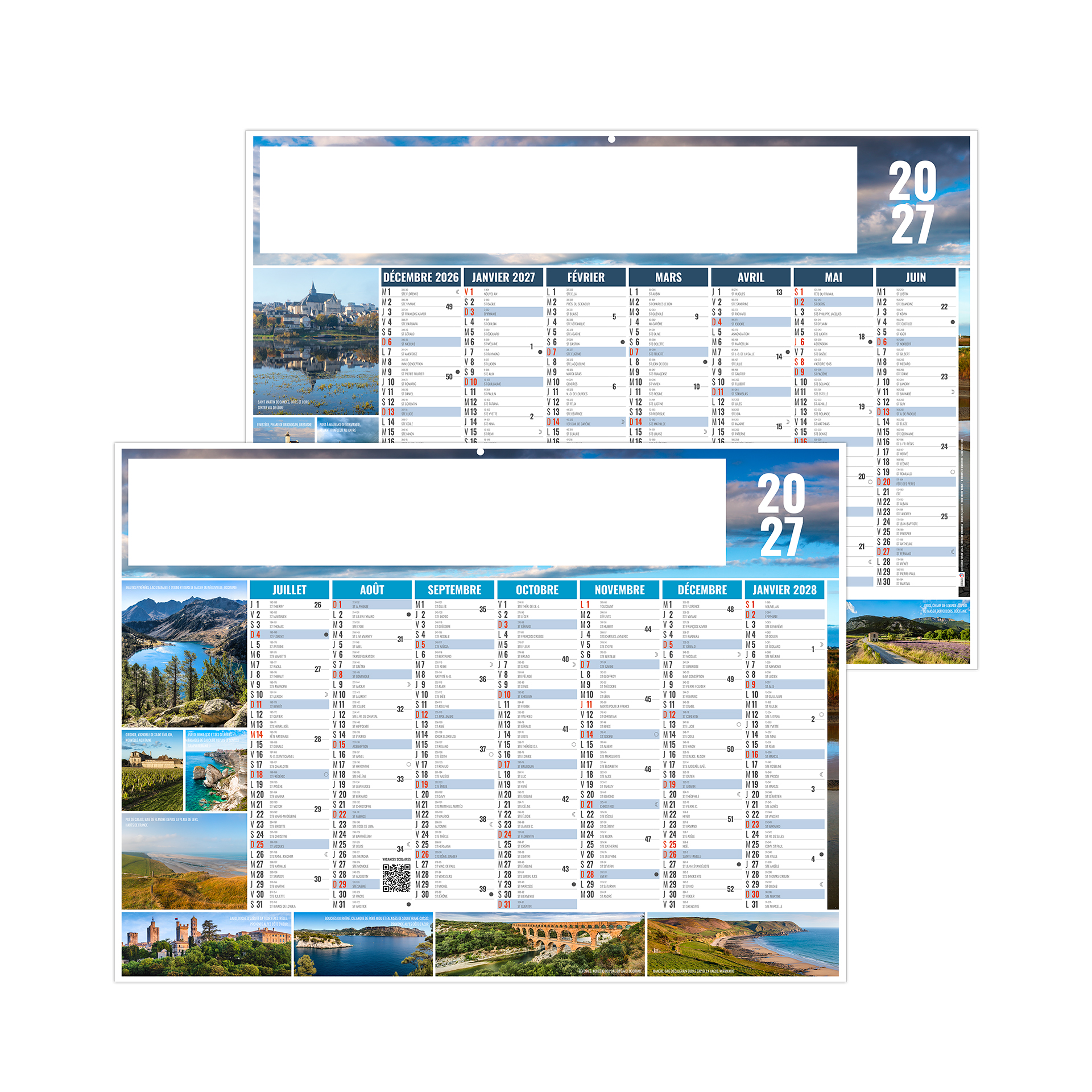 Julien 2027 — calendrier 2027 personnalisé