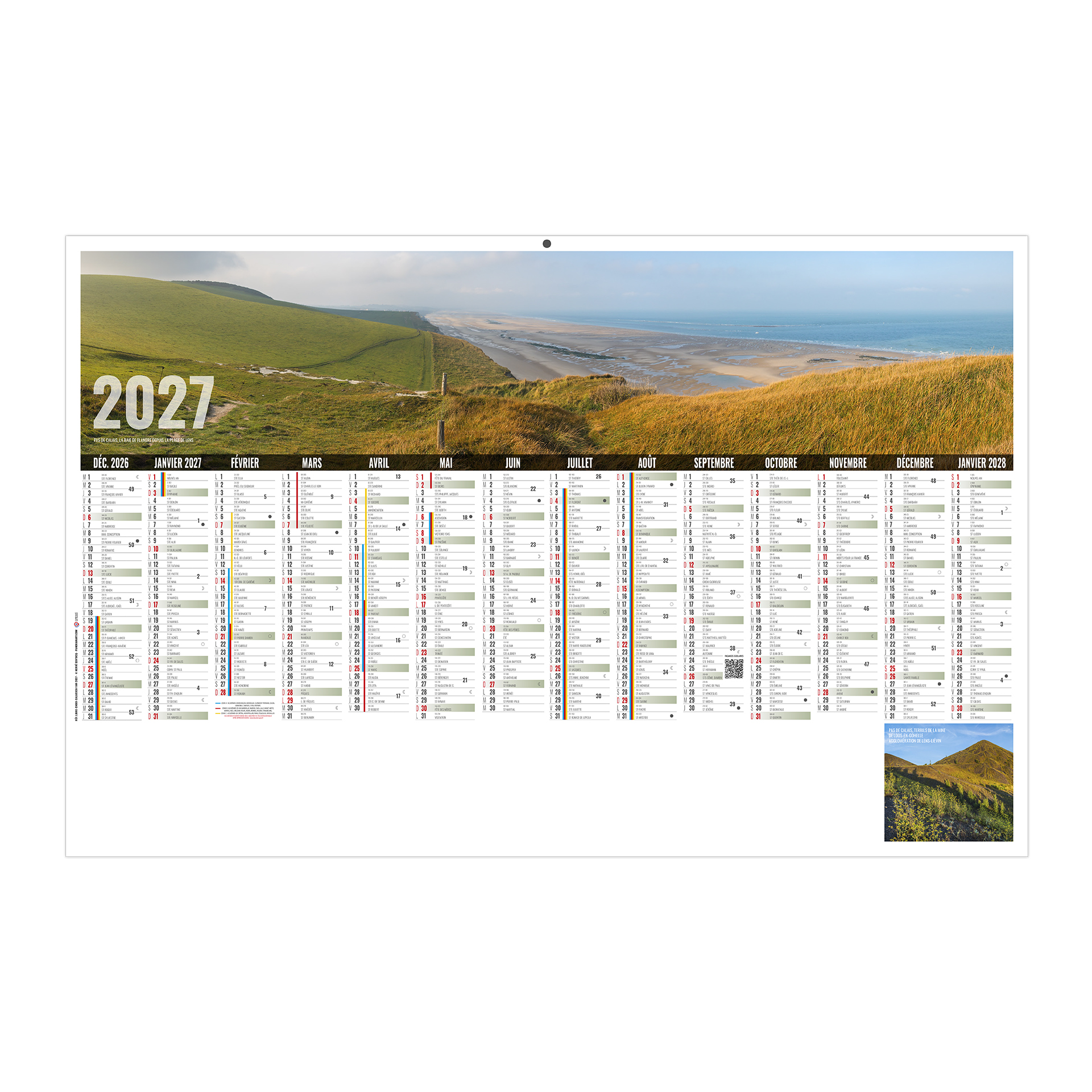 Libre Choix Calaisien 2027 — calendrier 2027 personnalisé