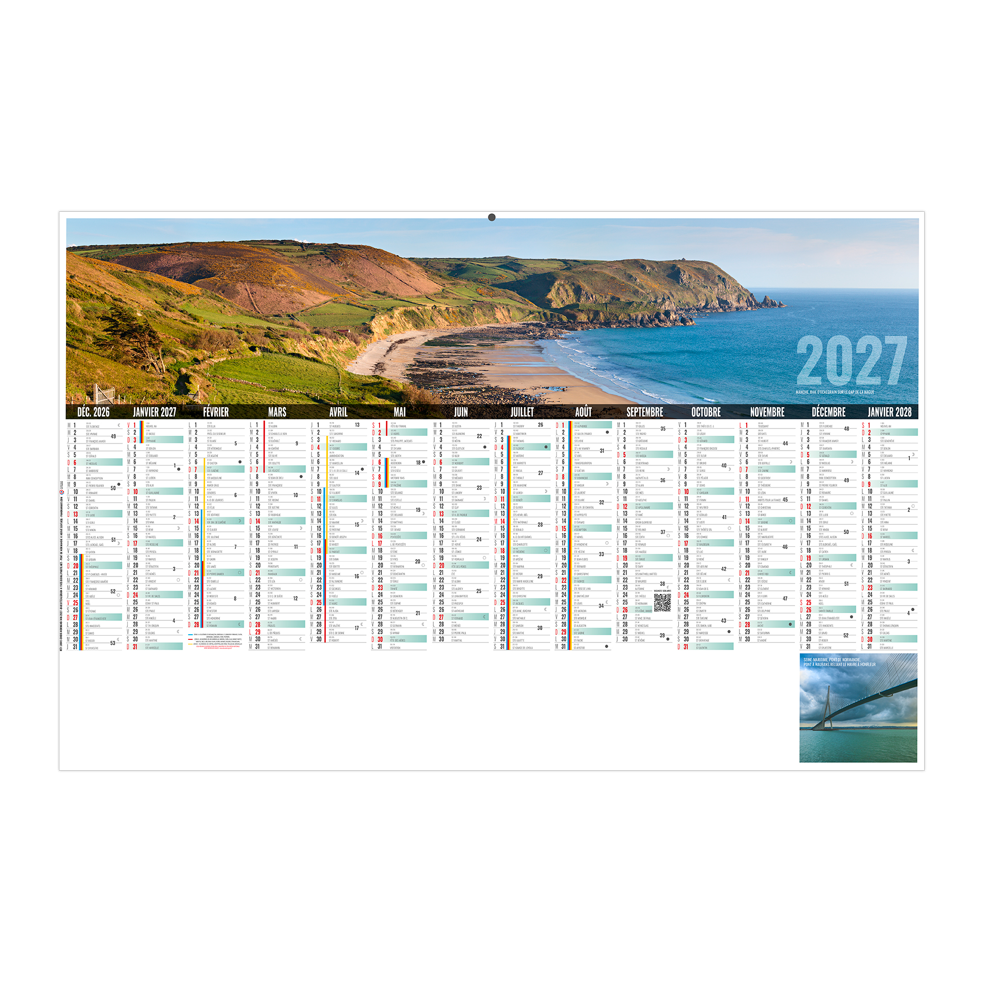 Libre Choix Normand 2027 — calendrier 2027 personnalisé