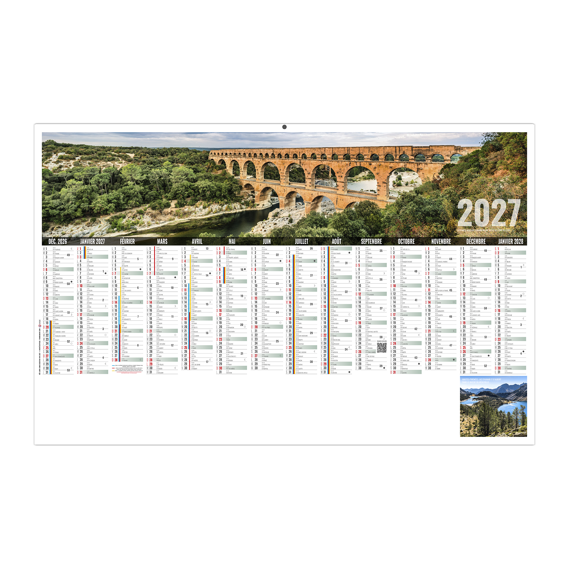 Libre Choix Occitan 2027 — calendrier 2027 personnalisé