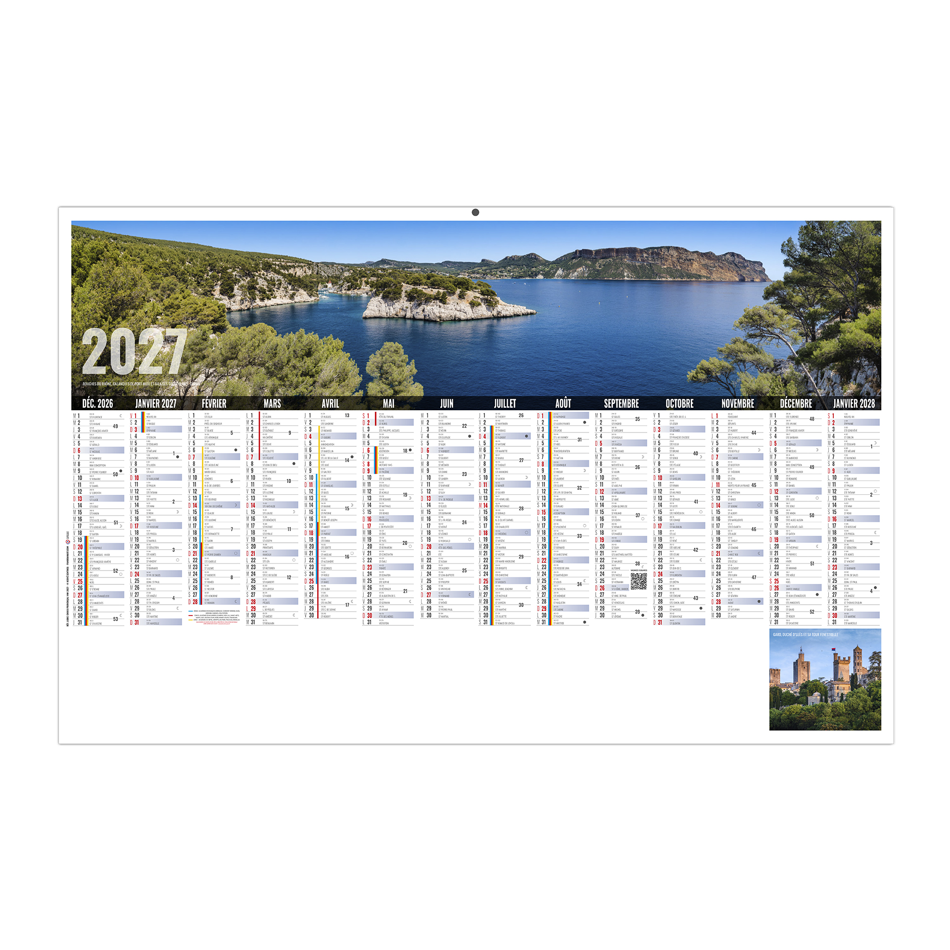 Libre Choix Provençal 2027 — calendrier 2027 personnalisé