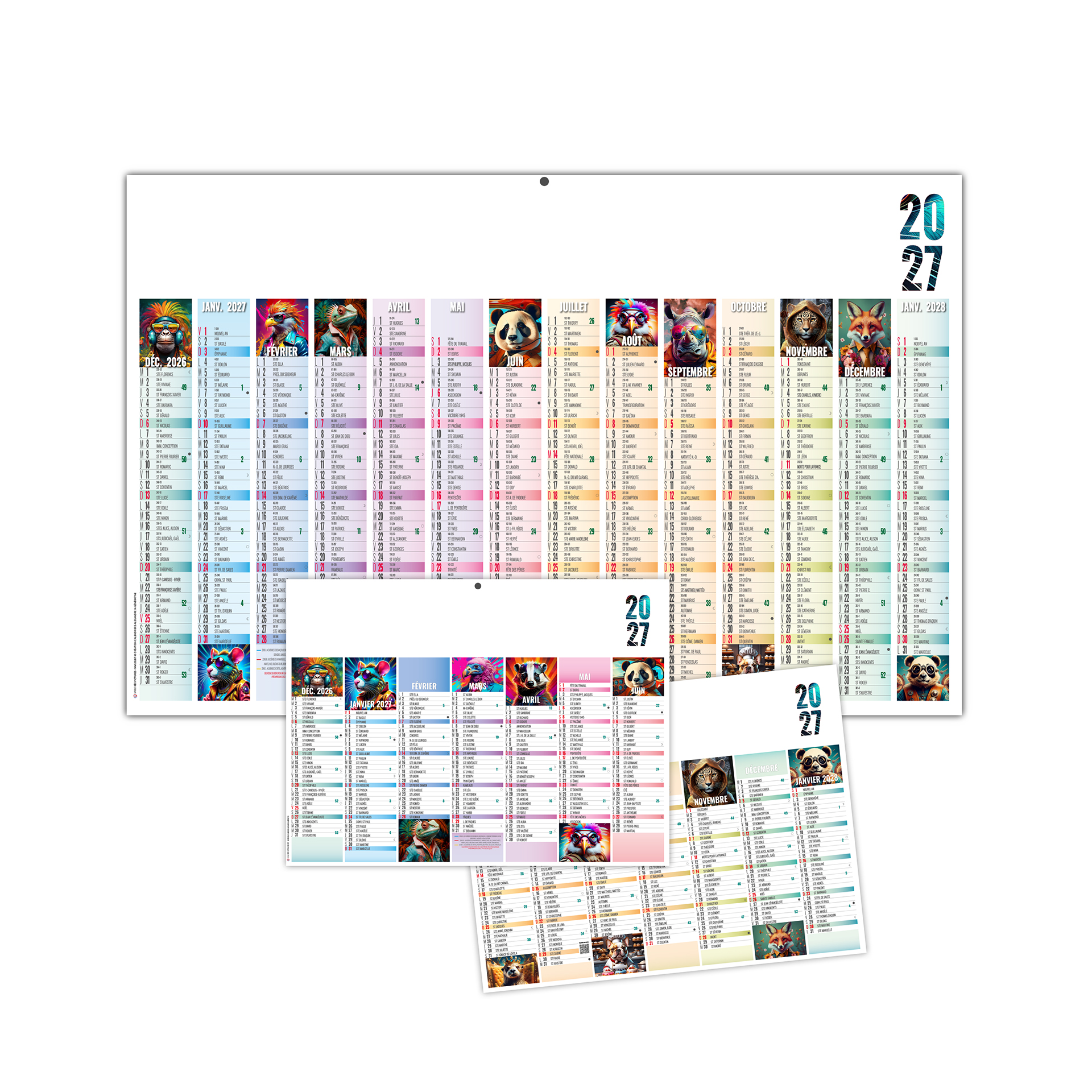Pictures 2027 — calendrier 2027 personnalisé