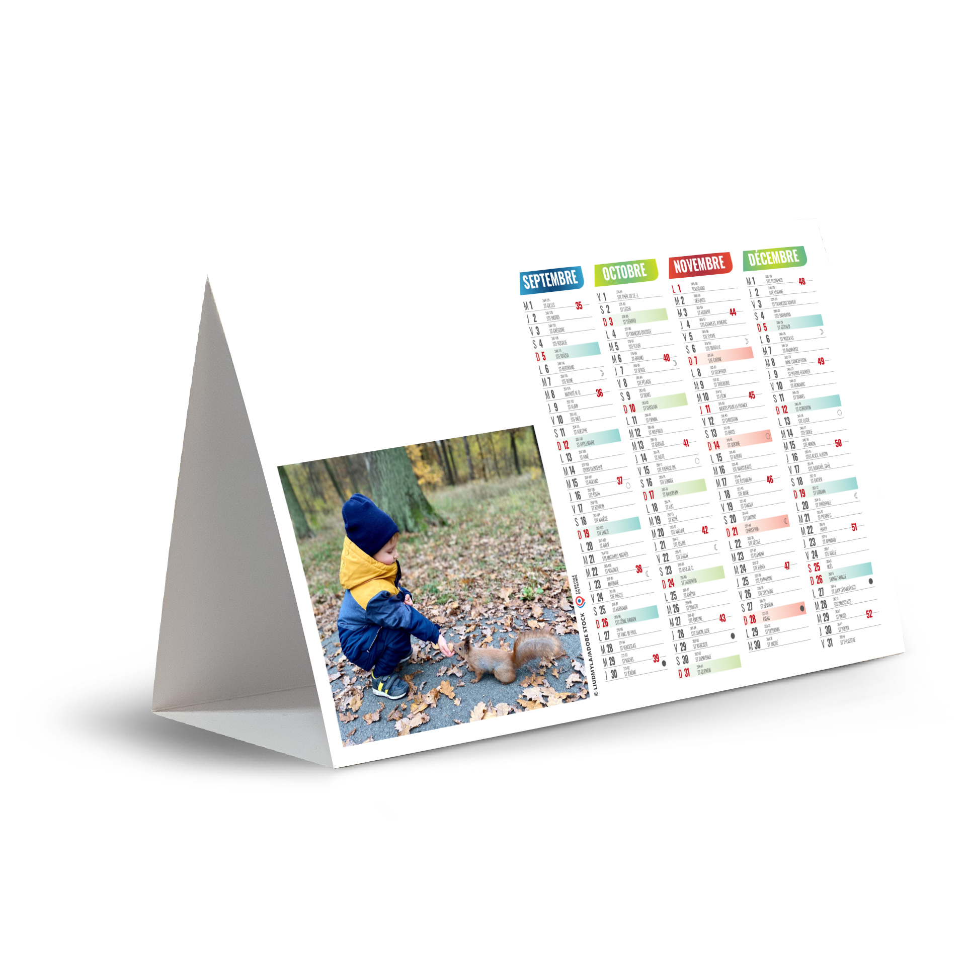 Kids 2027 — calendrier 2027 personnalisé