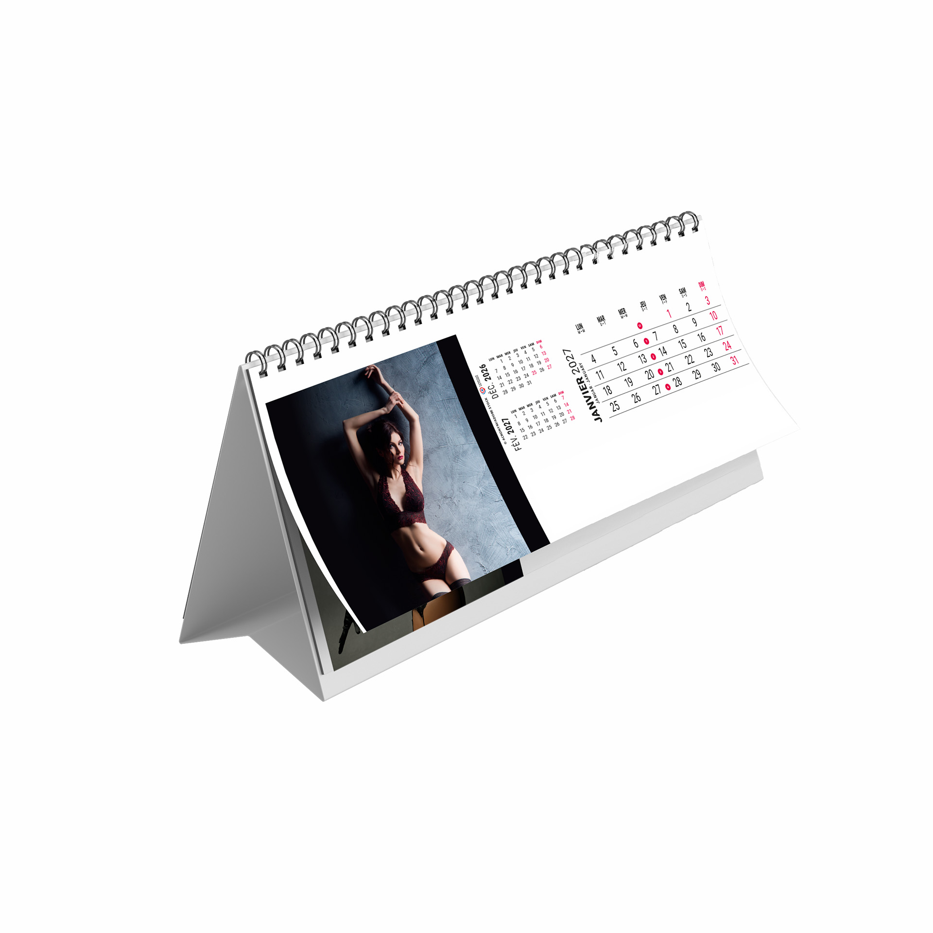 Flanelle 2027 — calendrier 2027 personnalisé