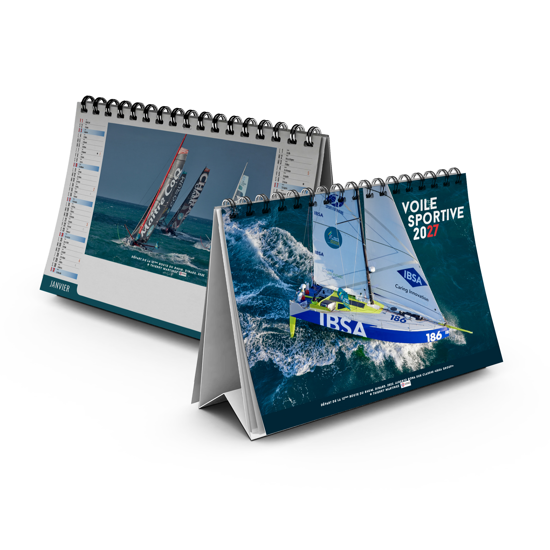 Trimaran 2027 — calendrier 2027 personnalisé