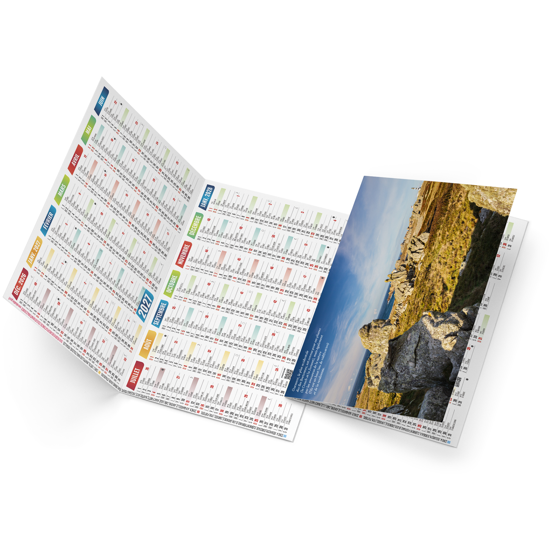 Dorian 2027 — calendrier 2027 personnalisé