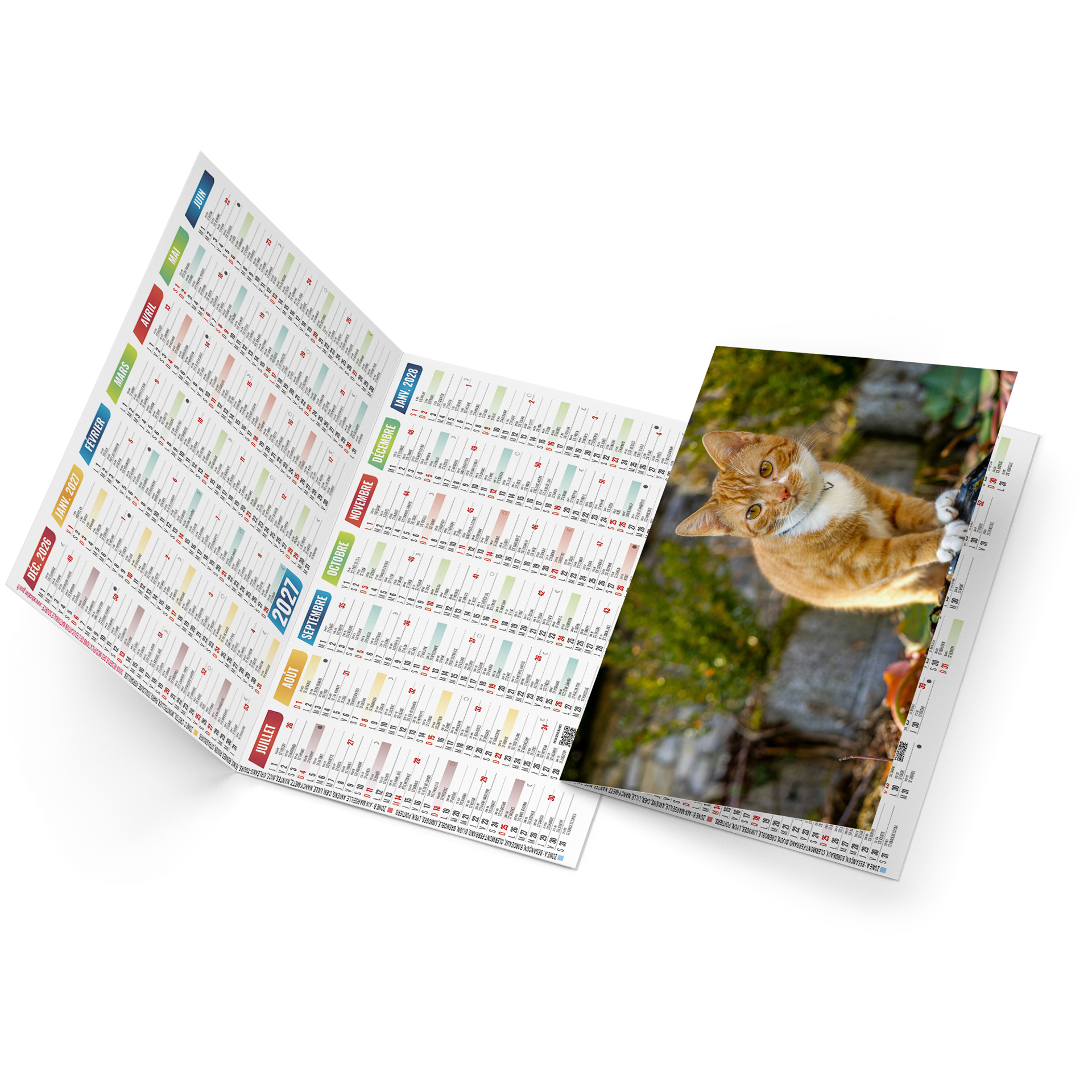 Félix 2027 — calendrier 2027 personnalisé