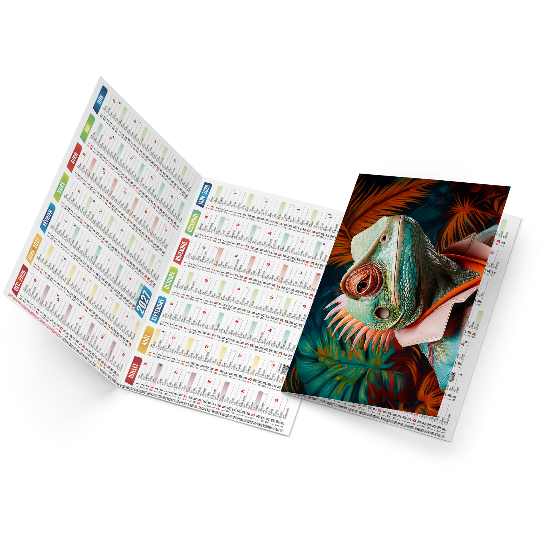 Jean 2027 — calendrier 2027 personnalisé