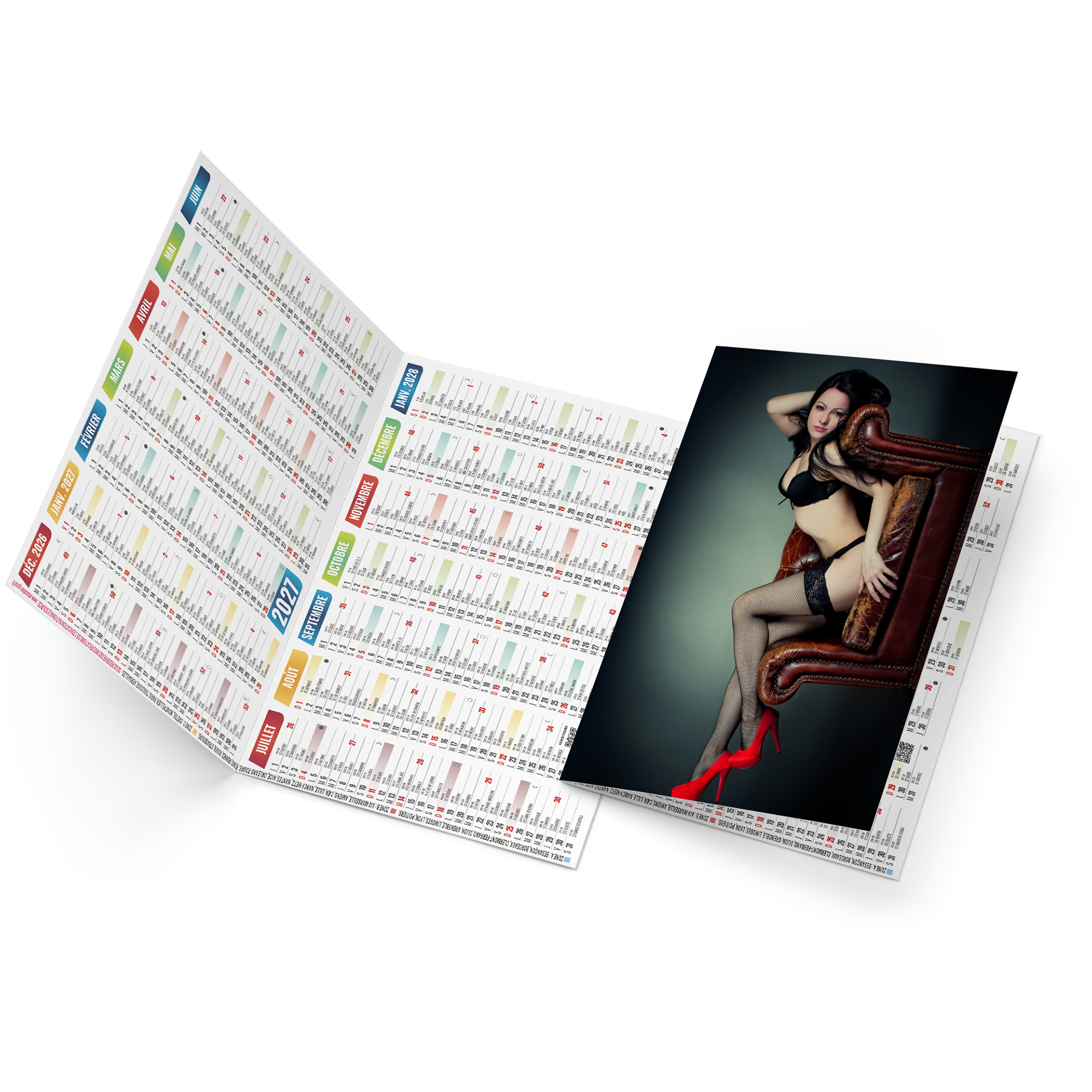 Lili 2027 — calendrier 2027 personnalisé