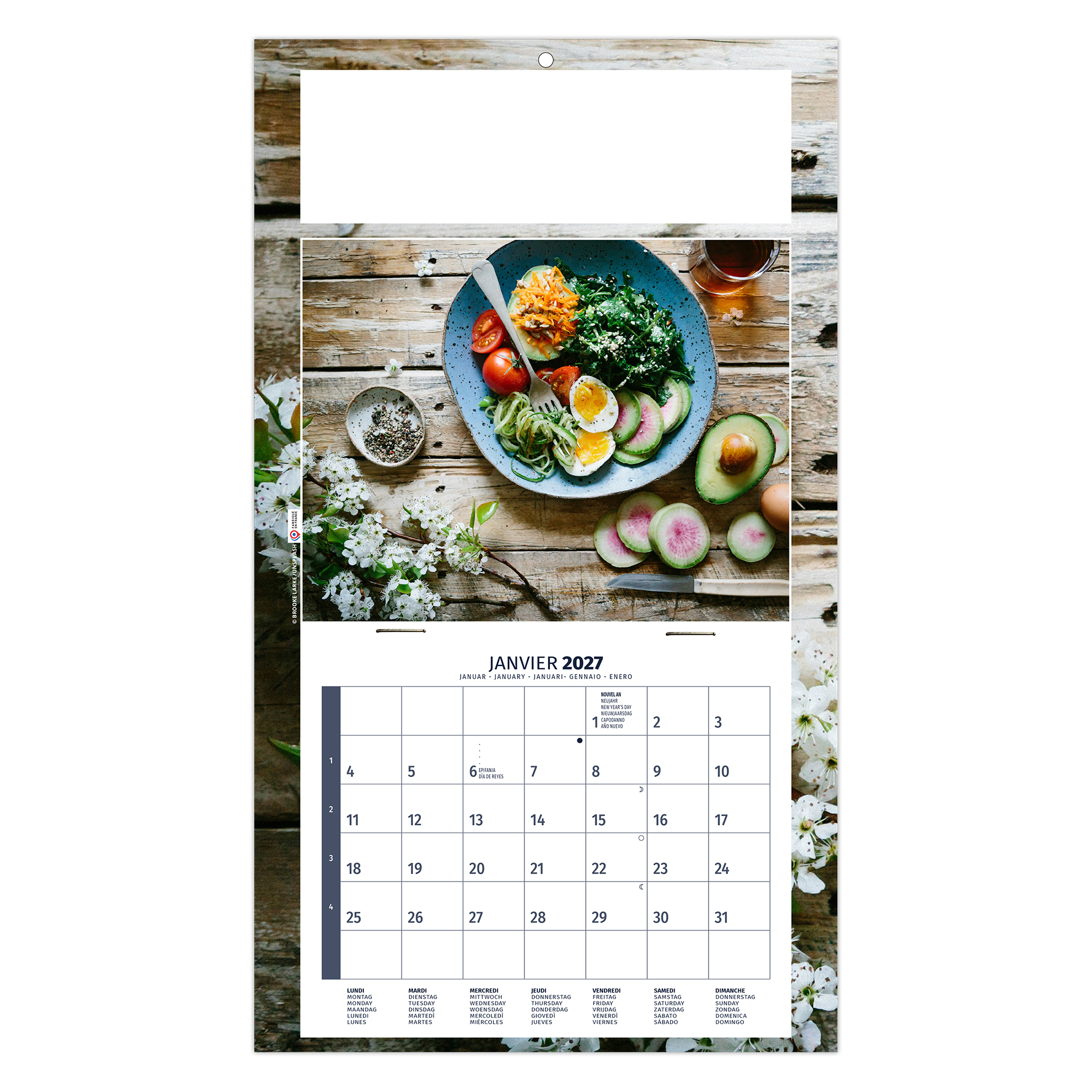 Diet 2027 — calendrier 2027 personnalisé