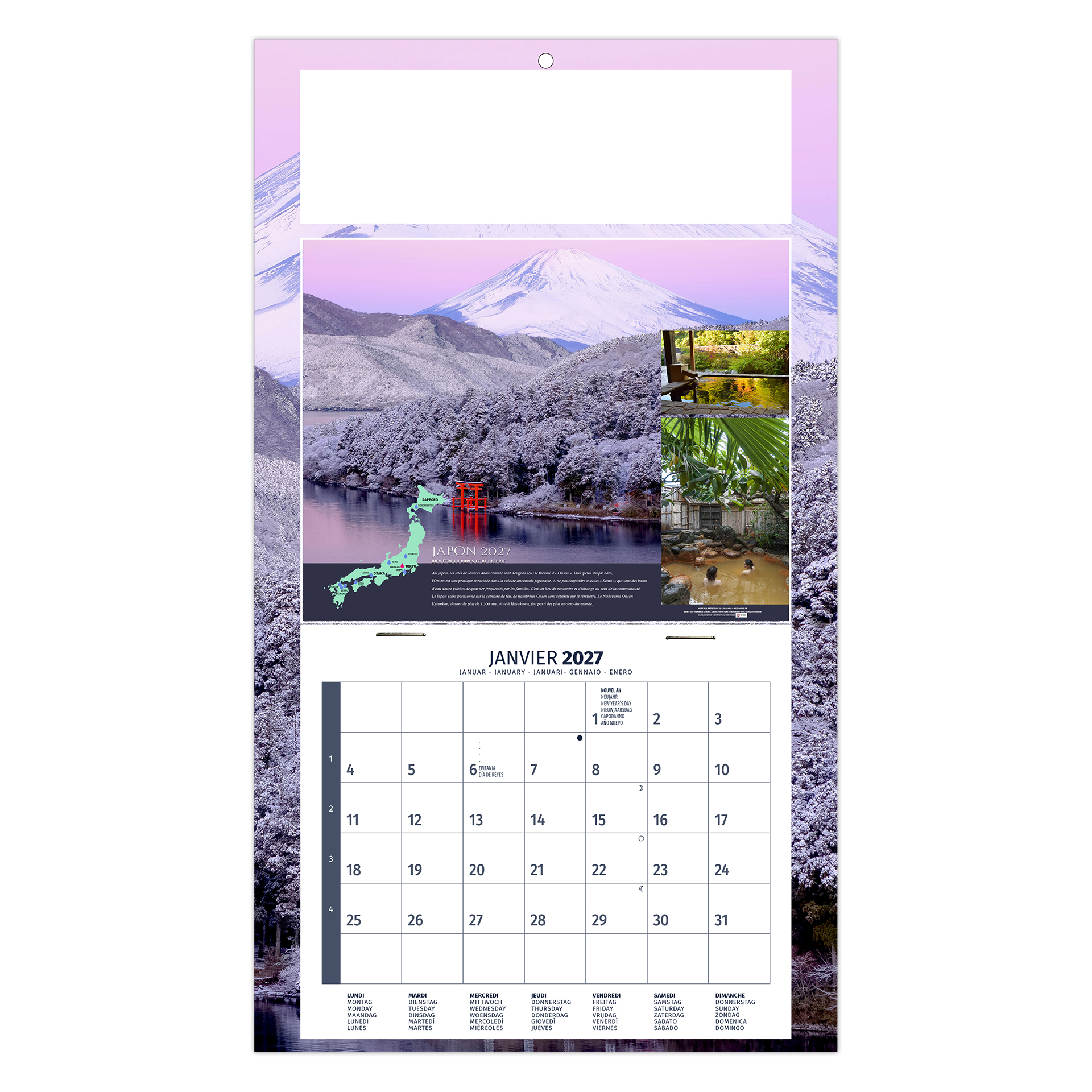 Léo 2027 — calendrier 2027 personnalisé