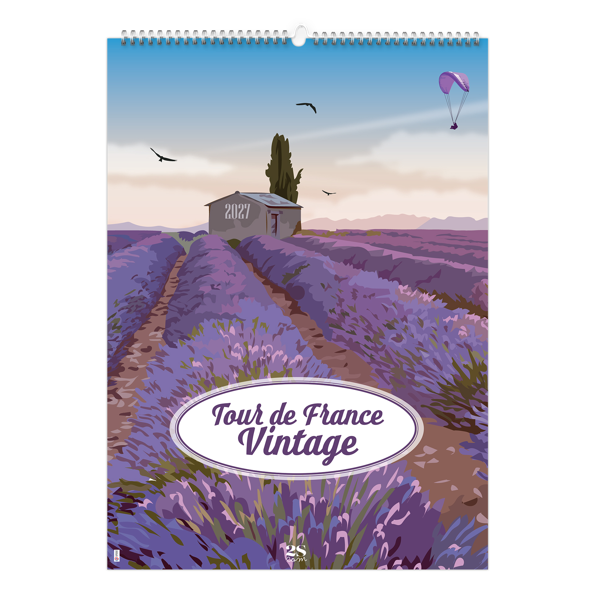 Tour De France Vintage 2027 — calendrier 2027 personnalisé