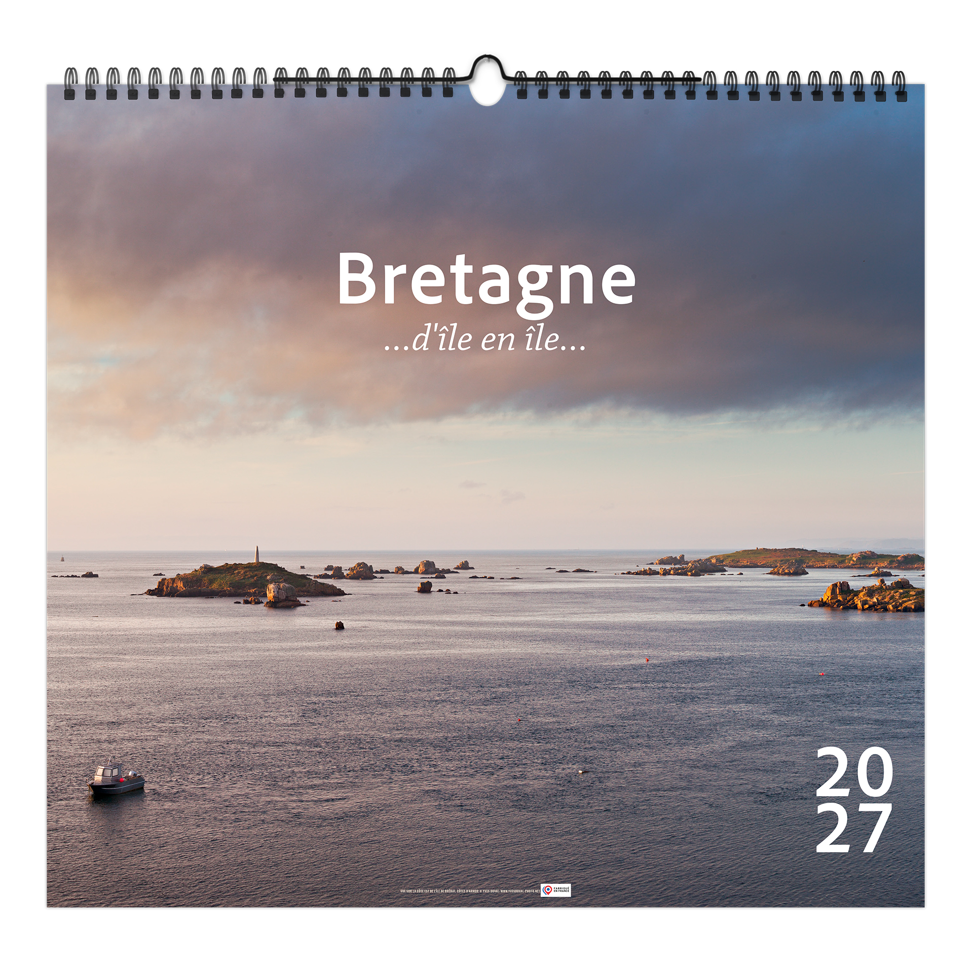 Bretagne D'île En Île 2027 — calendrier 2027 personnalisé