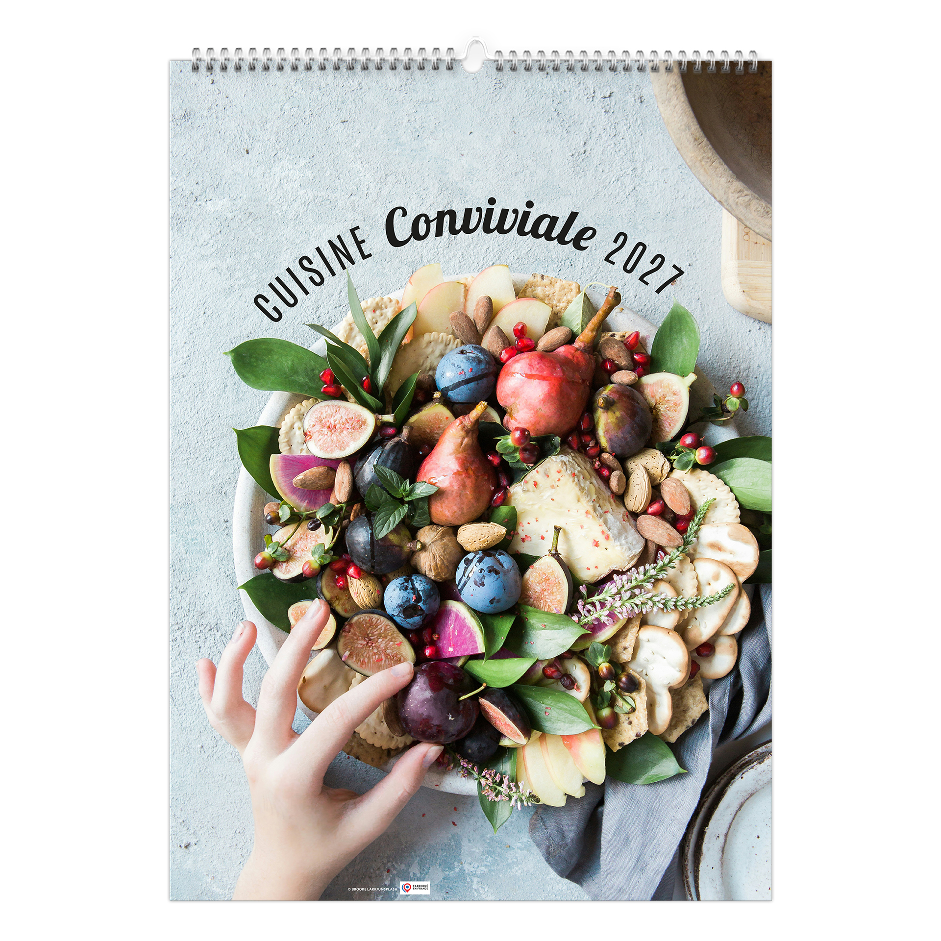 Cuisine Conviviale 2027 — calendrier 2027 personnalisé