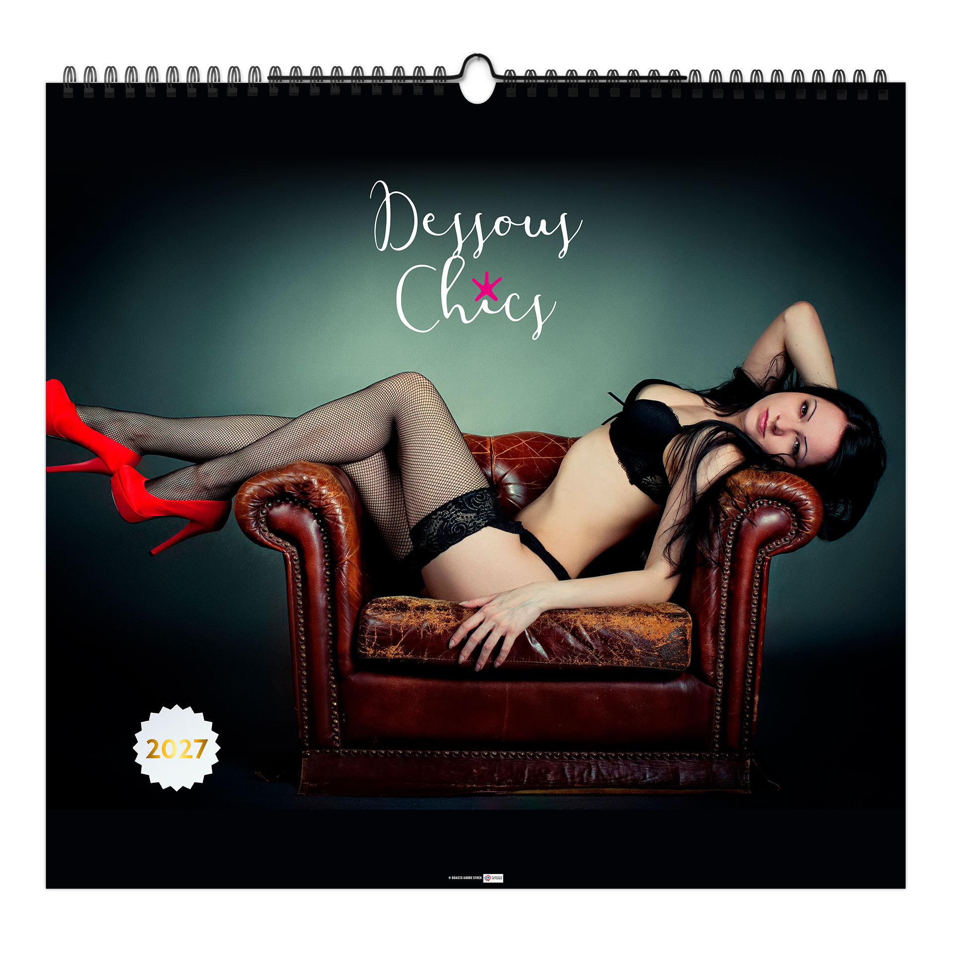 Dessous Chics 2027 — calendrier 2027 personnalisé