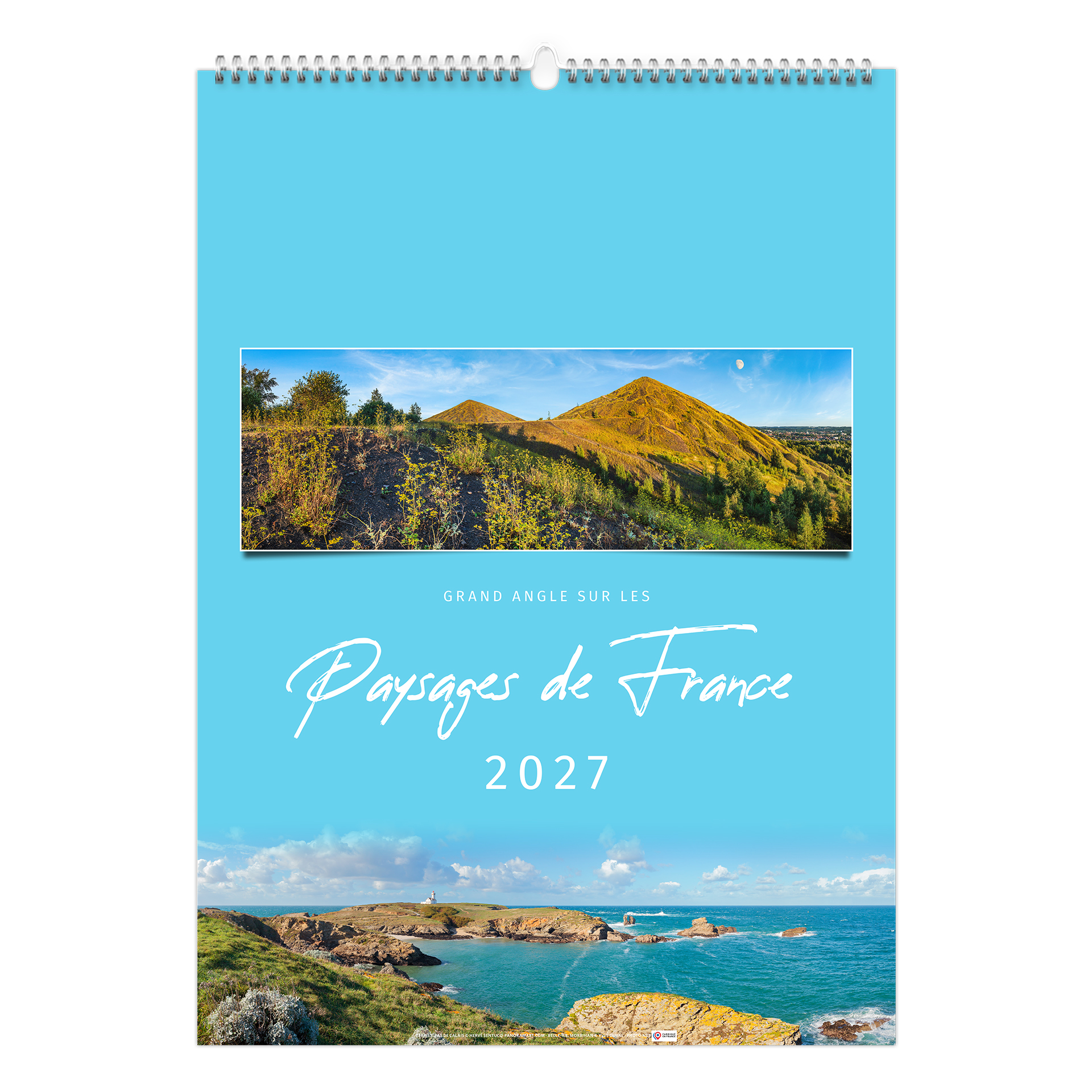 Paysages De France 2027 — calendrier 2027 personnalisé