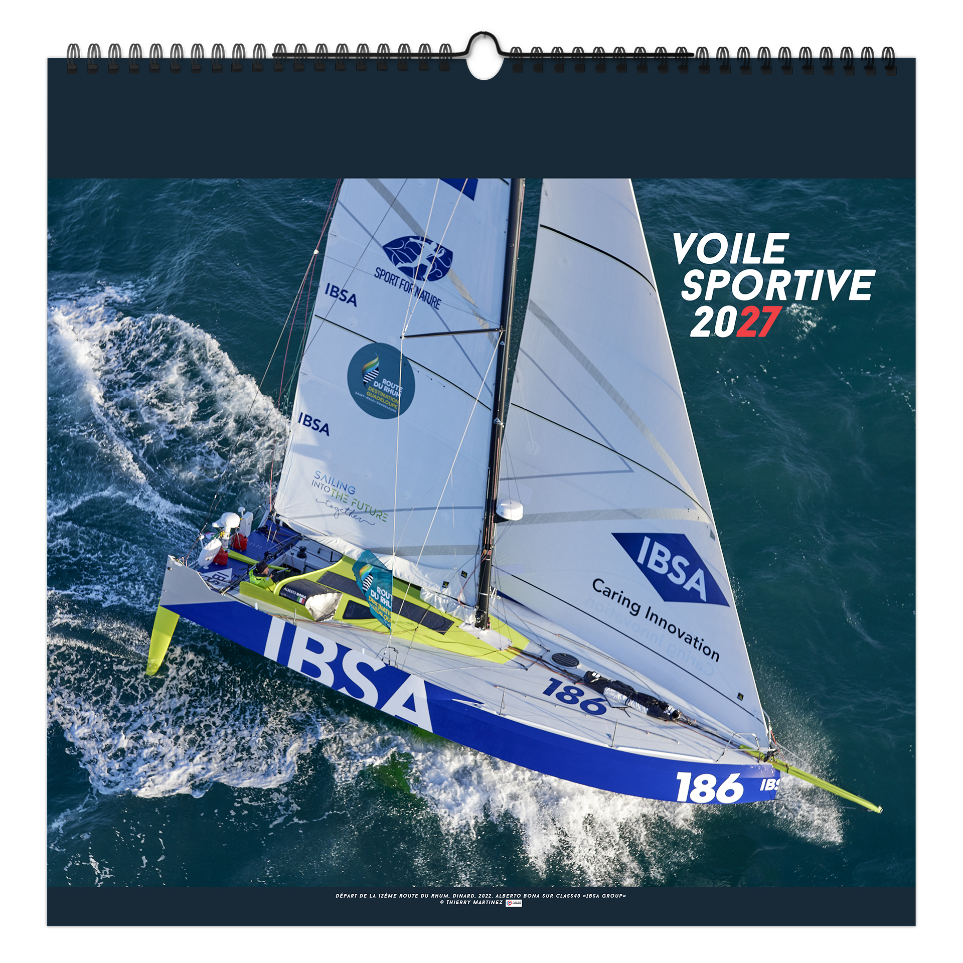 Voile Sportive 2027 — calendrier 2027 personnalisé