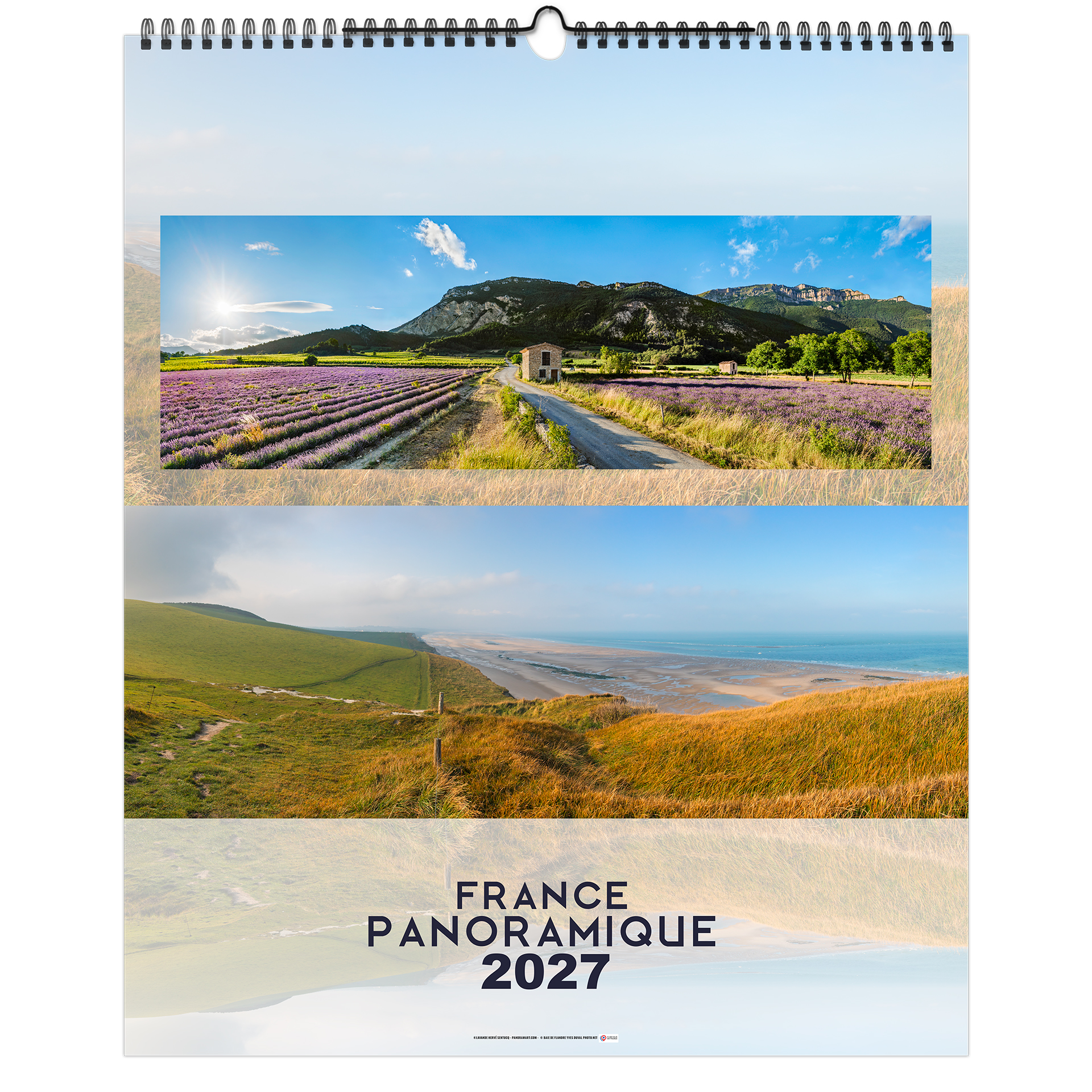 La France Panoramique 2027 — calendrier 2027 personnalisé
