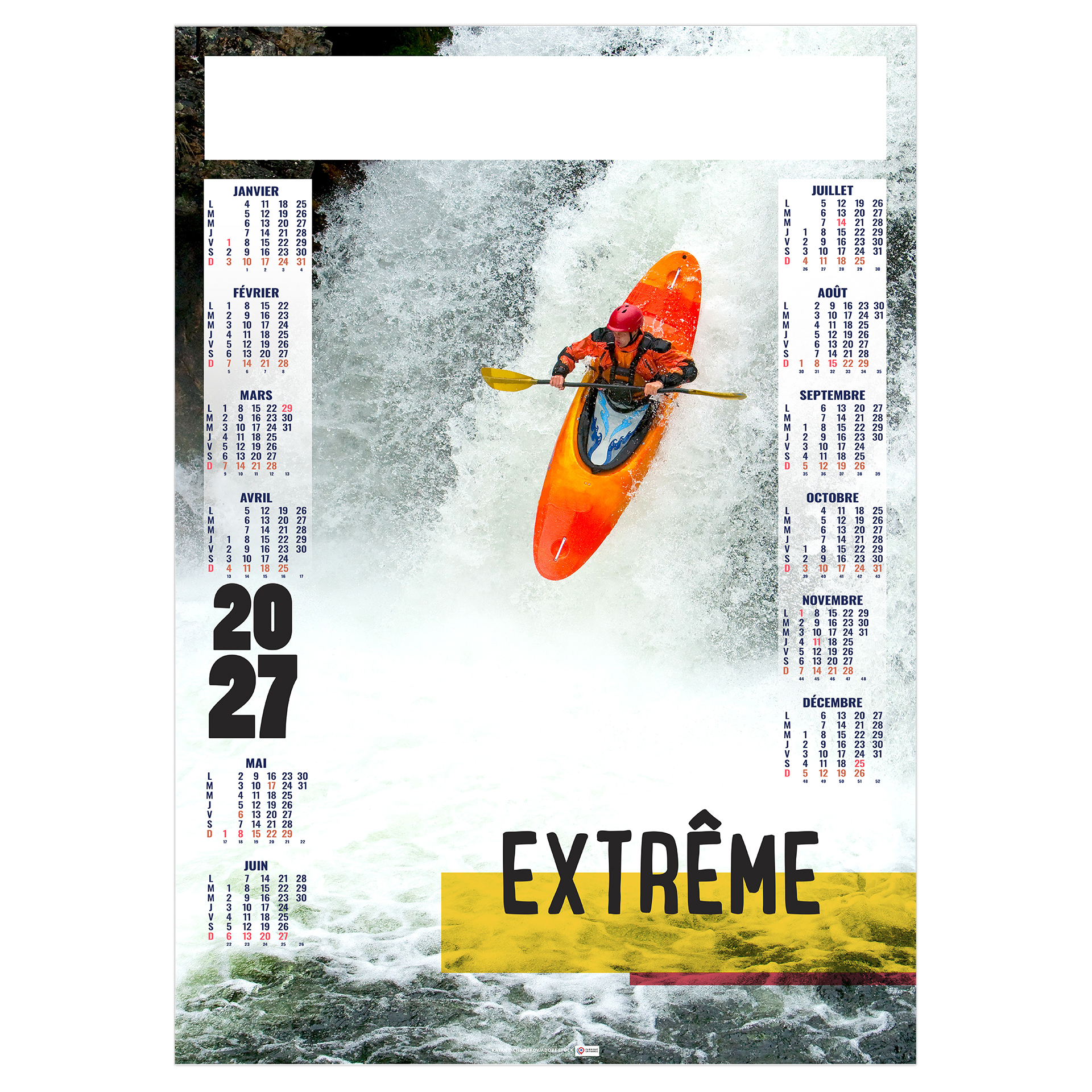Endurance 2027 — calendrier 2027 personnalisé