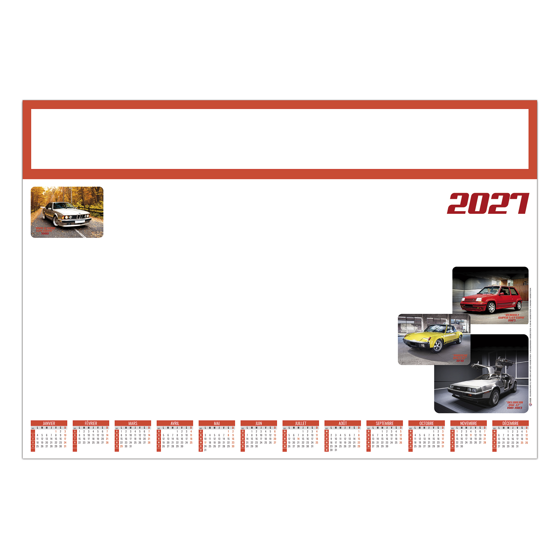 Sm Jacky 2027 — calendrier 2027 personnalisé