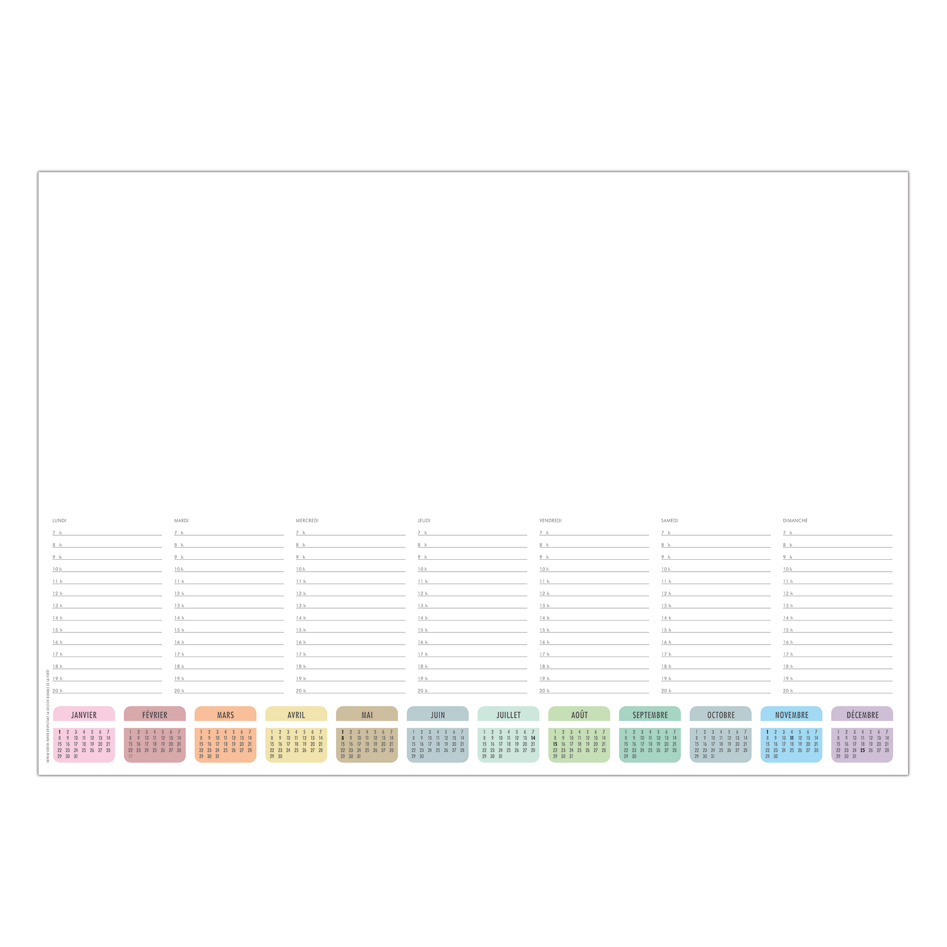 Sm Perpétuel 2027 — calendrier 2027 personnalisé